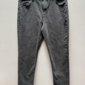 Studio Blue Casey Mid Rise Relaxed Pant - Gray - Size 14